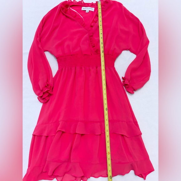Pink Ruffle Dress - Picture 12 of 13
